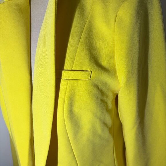 Worthington Canary Yellow Medium Lined Blazer - Picture 5 of 7